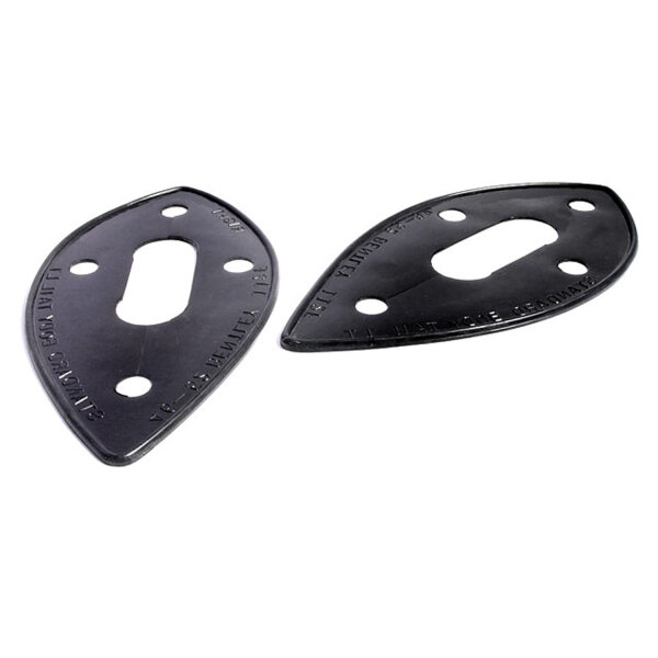 Standard Body Tail-light Pads.  3-7/8" wide X 7-3/8" long.  Pair R&L