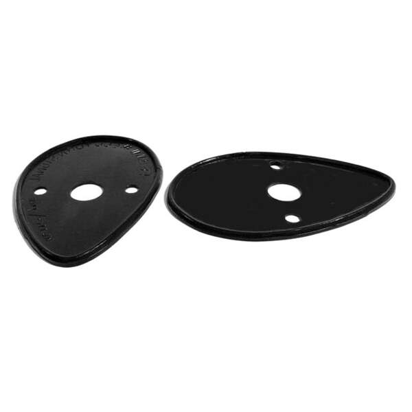 Turn Signal Pads.  Gray.  2-3/4" wide X 4-1/4" long.  Pair