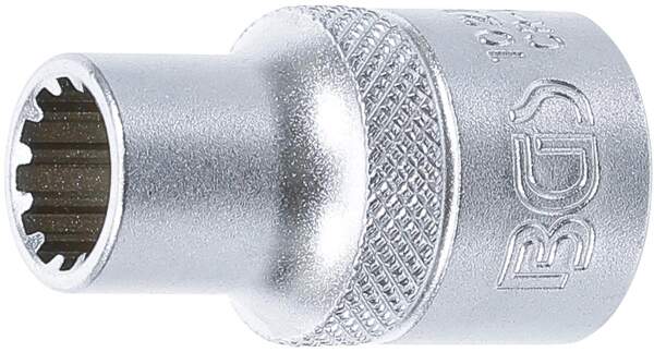 Steckschlüssel-Einsatz Gear Lock | Antrieb Innenvierkant 12,5 mm (1/2") | SW 10 mm