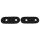 Headlight Bar Pads.  4-3/4" long X 1-7/8" wide.  Pair