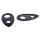 Headlight (Upper) Pads.  2-1/2" wide X 4-5/8" long.  Pair