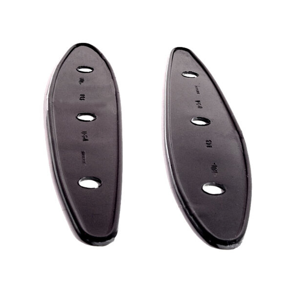 Park Light Pads.  Fits 1-1/8" metal.  1-1/2 wide X 9-3/8" long.  Pair