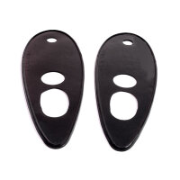 Headlight Pads.  3" wide X 8-5/8" long.  Pair