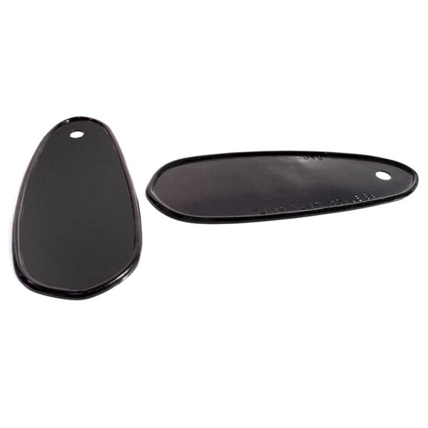 Tail-light Pads.  Fits 3" wide metal.  3-1/4" wide X 8" long.  Pair