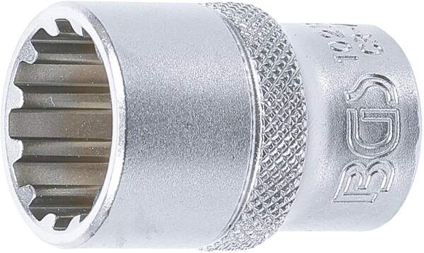 Steckschlüssel-Einsatz Gear Lock | Antrieb Innenvierkant 12,5 mm (1/2") | SW 18 mm