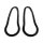 Tail-light Pads.  3-1/4" wide X 9" long.  Pair