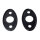 Tail-Light Pads.  2-3/8" wide X 5-7/8" long.  Pair
