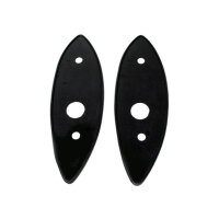 Headlight Pads.  3-1/8" wide X 9-3/4" long.  Pair