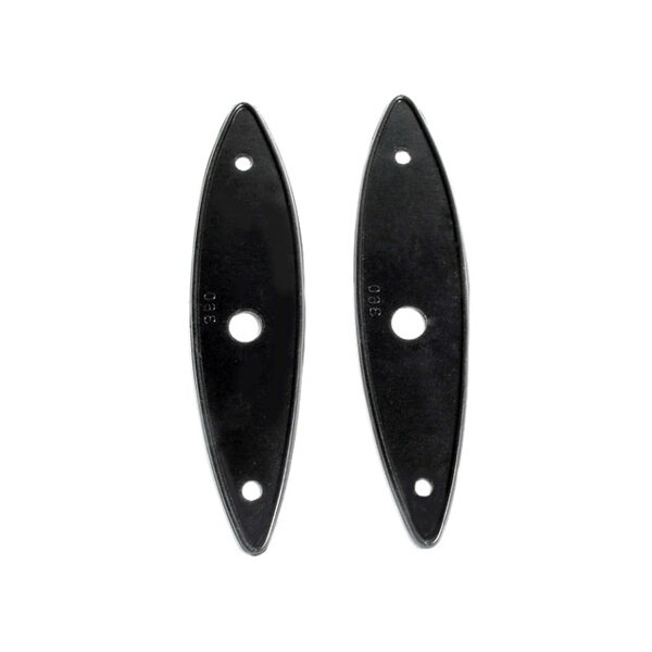 Tail-Light Pads.  2" wide X 8-1/2" long.  Pair