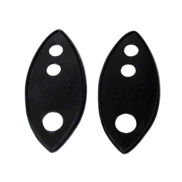 Headlight Pads.  3-1/8" wide X 7" long.  Pair