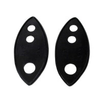 Headlight Pads.  3-1/8" wide X 7" long.  Pair
