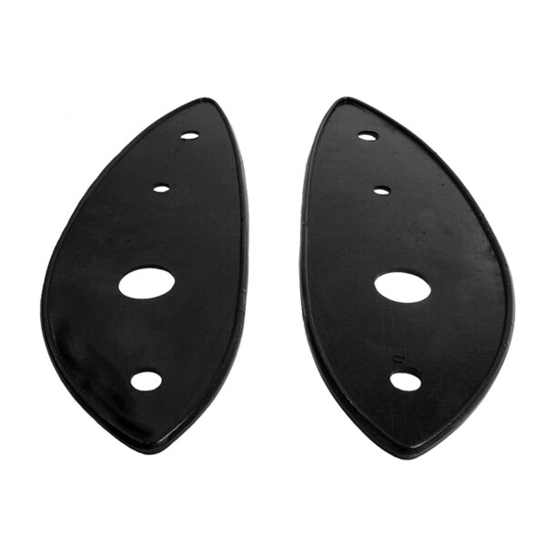 Headlight Pads.  3-7/8" wide X 12-3/8" long.  Pair R&L