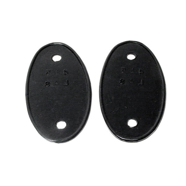 Headlight Bracket Pads.  2-3/8" wide X 4-1/4" long.  Pair
