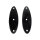 Tail-Light Pads.  Fits 2-1/2" wide metal.  3" wide X 9" long.  Pair