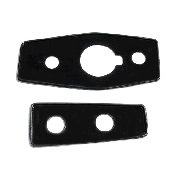 Top Hold-Down Pads.  1-7/8" wide X 4-1/8" long & 1-1/4" wide X 3-1/4" long.  Set