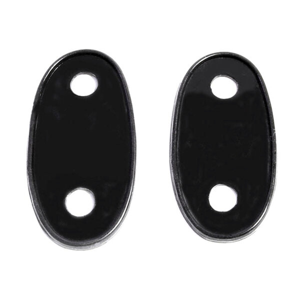 Side Door Lock Pads.  2-1/2" wide X 1-1/4" long.  Pair