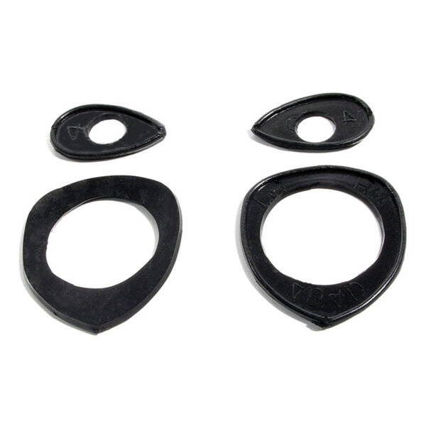 Door Handle Pads.  1-7/8" long and 1-3/8" long.  Pair R&L