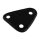 Windshield Post Pad.  For Holden Body.  3-3/4" wide X 4-1/4" long.  Each