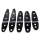 Trunk Hinge Pads.  1-3/8" wide X 5-1/4" long, 6-1/8" long, 4-3/4" long.  Complete 10-Piece Set