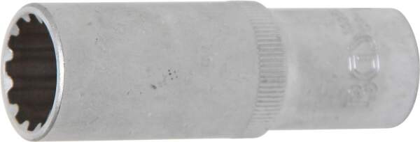 Steckschlüssel-Einsatz Gear Lock, tief | Antrieb Innenvierkant 12,5 mm (1/2") | SW 18 mm