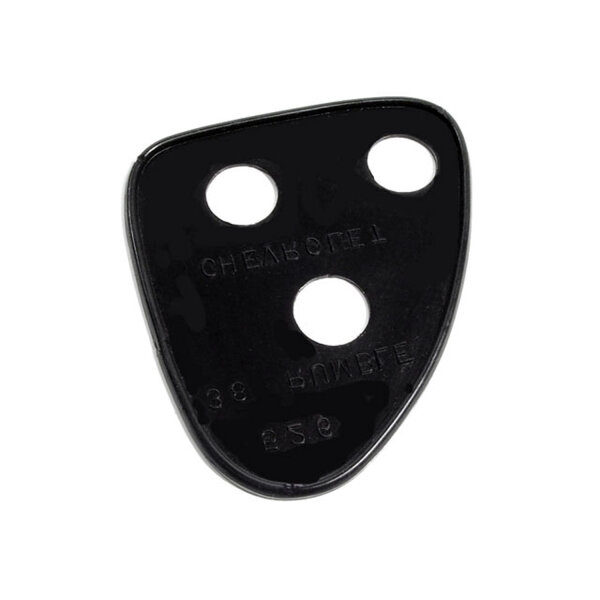 Rumble Seat Step Plate Bracket Pad.  3-7/8" wide X 4-3/8" long.  Each
