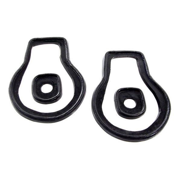 Door Handle Pads.  2-1/4" long & 3/4" long.  4-Piece Set R&L
