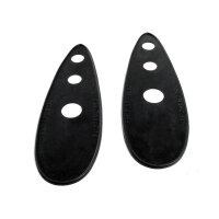 Headlight Pads.  3" wide X 9-5/8" long.  Pair