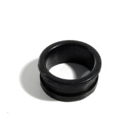 Door Ferrule Grommet. Made of black rubber. Fits over...