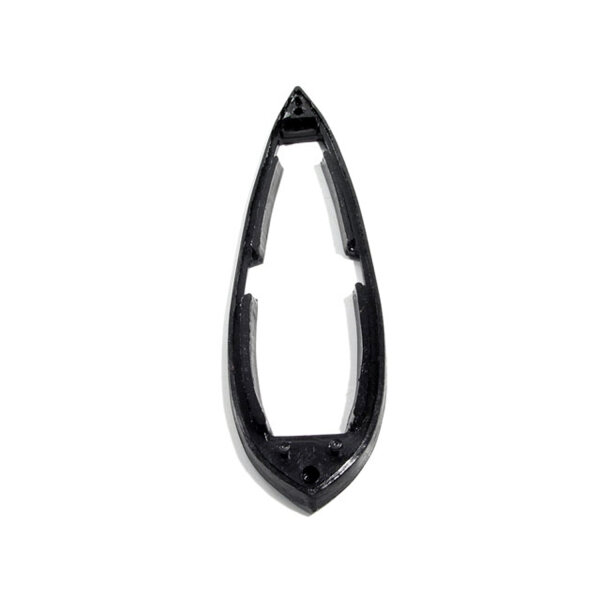 Mirror Gasket.  1-9/16" wide X 5-7/8" long.  Each