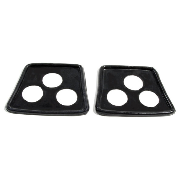 Windshield Post Pads.  3" wide X 2-1/2" long.  Pair