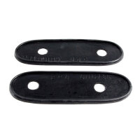 Headlight Bar Pads.  1-5/8" wide X 5" long.  Pair