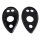 Tail-light Pads.  2-5/8" wide X 4-5/8" long.  Pair