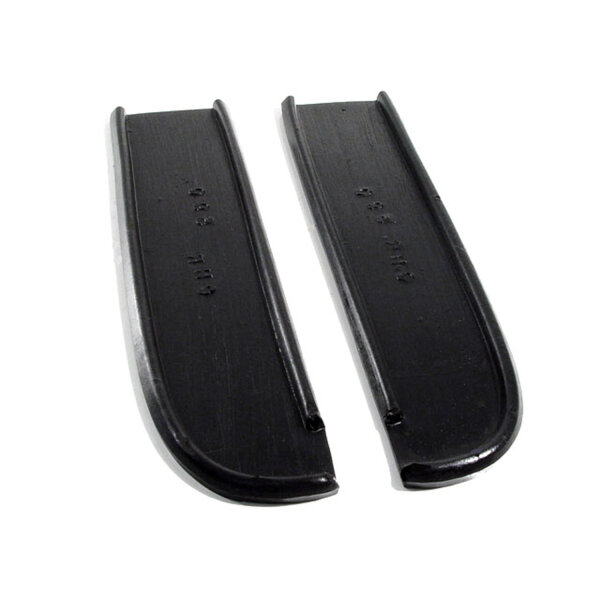 Radiator to Fender Pads.  2" wide X 8-1/8" long.  Pair