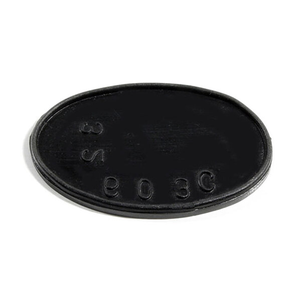 Rumble Seat Handle Pad.  1-1/2" wide X 2-1/4" long.  Each