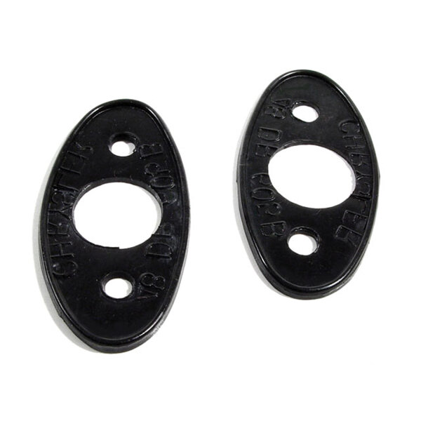 Door Handle Pads.  1-1/4" wide X 2-5/8" long.  Pair