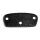 Rear Window Louver Hinge Pad.  For 2-door coupe with rear louvers.  3-3/8" wide X 1-1/2" long.  Each