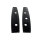 Mirror Mounting Pads.  Left side + remote (3-holes).  6-9/16" long X 1-7/16" wide.  Pair L&R