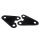 Headlight Bracket Pads.  4" wide X 5-1/8" long.  Pair R&L
