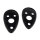 Headlight Bar Pads.  2-1/8" wide X 4-3/4" long.  Pair