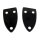 Headlight Base to Fender Pads.  4" wide X 7-1/4" long.  Pair R&L