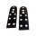 Grill Shell Pads.  3-5/8" wide X 13-1/8" long.  2-Piece Set