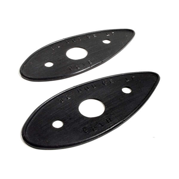 Tail-light Pads.  2-7/8" wide X 6-1/2" long.  Pair