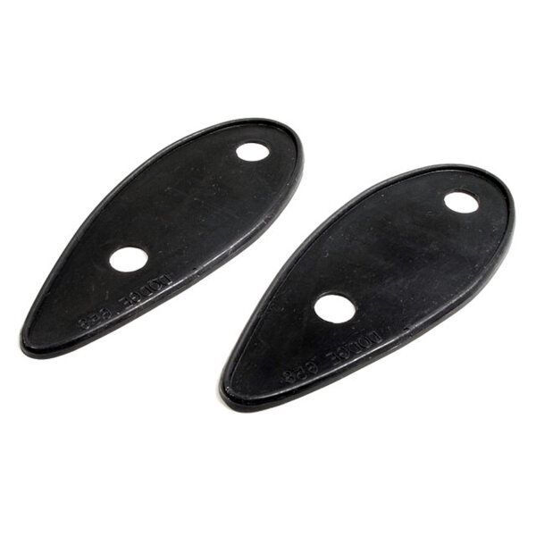 Tail-light Pads.  2-5/8" wide X 6-1/2" long.  For Coupe and Convertible.  Pair