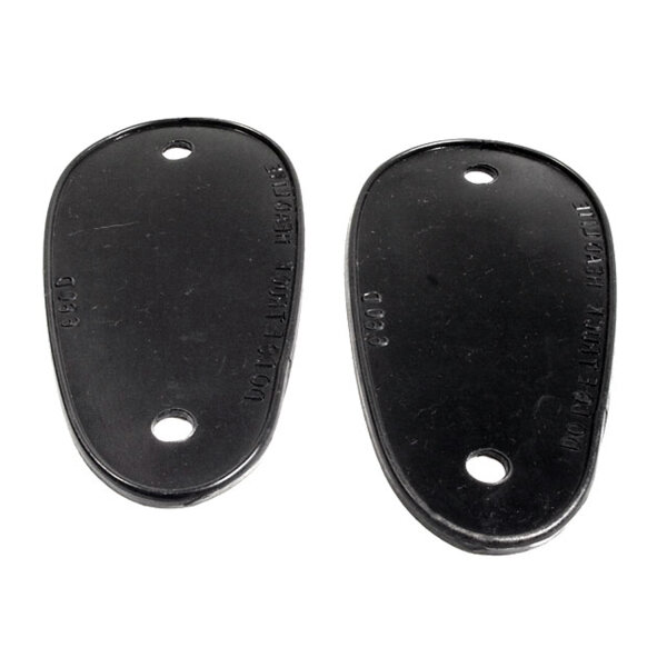 Headlight Pads.  For One-Ton 4X4 Truck.  3-3/8" wide X 6-3/4" long.  Pair