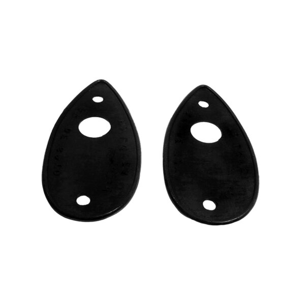 Headlight Base to Fender Pads.  3" wide X 6" long.  Pair