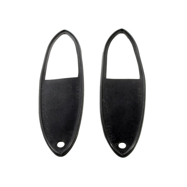 Door Handle Pads.  Passenger models only.  2-1/4" wide X 8-1/4" long.  Pair