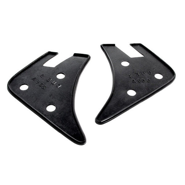 Front Windshield Post Pads.  For LeBaron.  3-1/4" wide X 5-1/2" long.  Pair R&L
