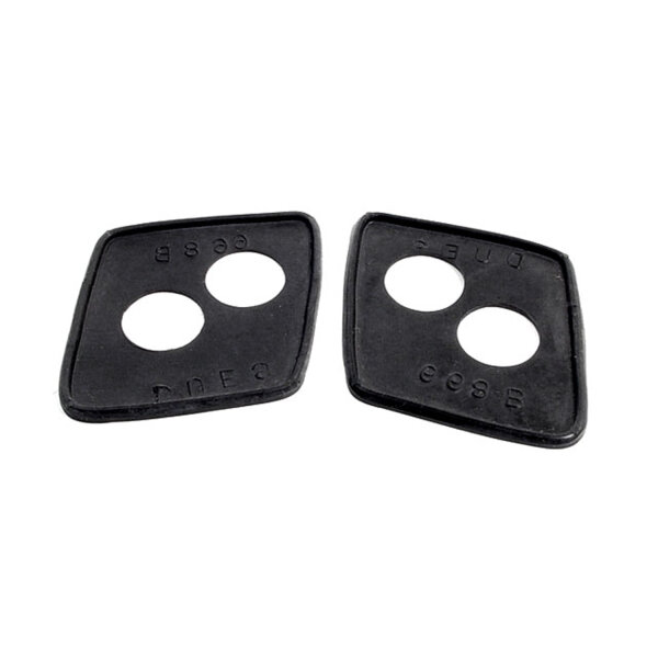 Rear Windshield Post Pads.  For LeBaron.  2-1/2" wide X 2-1/2" long.  Pair R&L