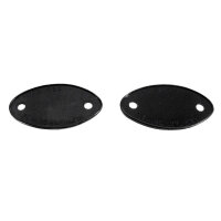 Headlight Pads.  2-3/8" wide X 4-1/8" long.  Pair