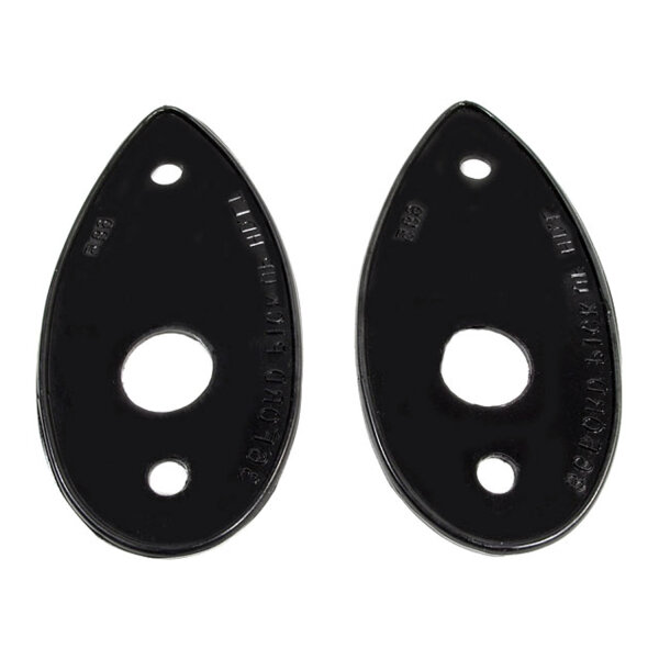 Headlight Pads.  3" wide X 6-3/8" long.  Pair